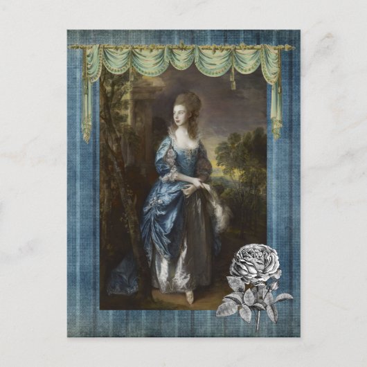 Frances Duncombe Briefkaart (Voorkant)