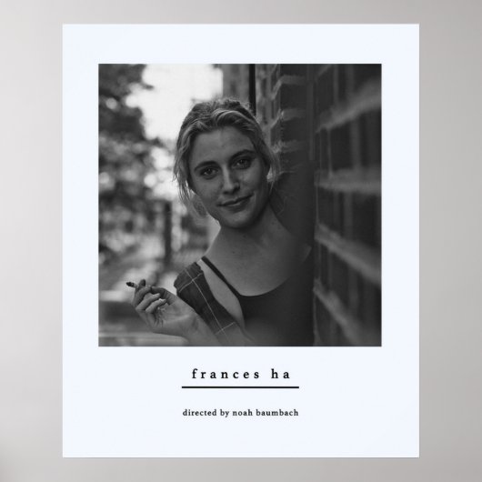 Frances Ha Noah Baumbach Greta Gerwig Cinema Poster (Voorkant)