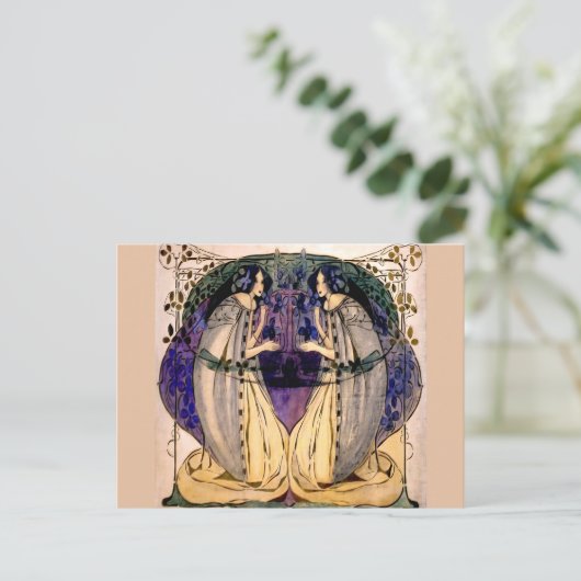Frances MacDonald - Spring Briefkaart (Staand voorkant)