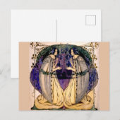 Frances MacDonald - Spring Briefkaart (Voorkant / Achterkant)