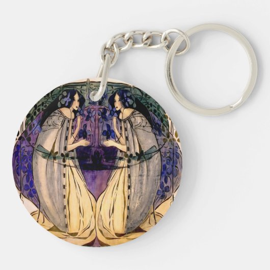 Frances MacDonald - Spring Sleutelhanger (Achterkant)