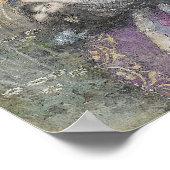 Frances MacDonald's "Girl with Blue Butterflies" Poster (Hoek)