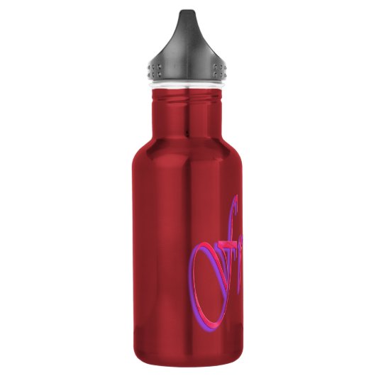 Frances, naam Logo, Waterfles (Links)