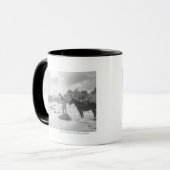 Frances Phelps Belden vliegt in de rivier Mok (Voorkant links)