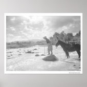 Frances Phelps Belden vliegt in de rivier Poster (Voorkant)