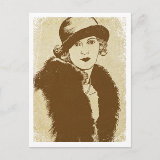 Frances - Roaring 20's Briefkaart