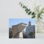 Francesc Macià monument Barcelona Briefkaart (Staand voorkant)