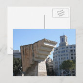 Francesc Macià monument Barcelona Briefkaart (Voorkant / Achterkant)