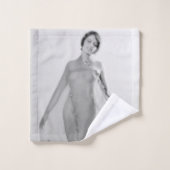 Francesca a Bella Ragazza, mooi italiaans meisje Bad Handdoek (Wasdoekje)