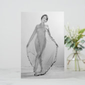 Francesca a Bella Ragazza, mooi italiaans meisje Briefpapier (Staand voorkant)