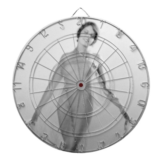 Francesca a Bella Ragazza, mooi italiaans meisje Dartbord (Voorkant)