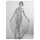 Francesca a Bella Ragazza, mooi italiaans meisje Klembord (Achterkant)