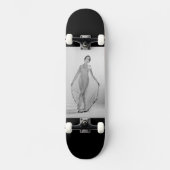 Francesca a Bella Ragazza, mooi italiaans meisje Persoonlijk Skateboard (Voorkant)