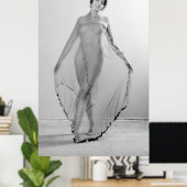 Francesca a Bella Ragazza, mooi italiaans meisje Poster (Thuiskantoor)