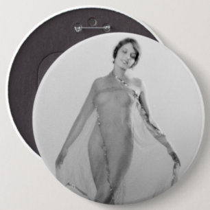 Francesca a Bella Ragazza, mooi italiaans meisje Ronde Button 6,0 Cm