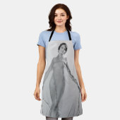 Francesca a Bella Ragazza, mooi italiaans meisje Schort (Gedragen)