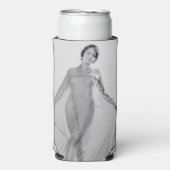 Francesca a Bella Ragazza, mooi italiaans meisje Seltzer Blikjeskoeler (Seltzer Voorkant)