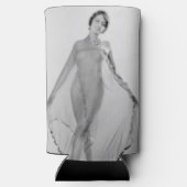 Francesca a Bella Ragazza, mooi italiaans meisje Seltzer Blikjeskoeler (Achterkant)