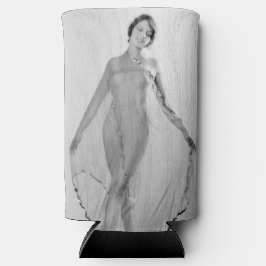 Francesca a Bella Ragazza, mooi italiaans meisje Seltzer Blikjeskoeler (Voorkant)