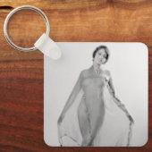 Francesca a Bella Ragazza, mooi italiaans meisje Sleutelhanger (Voorkant)