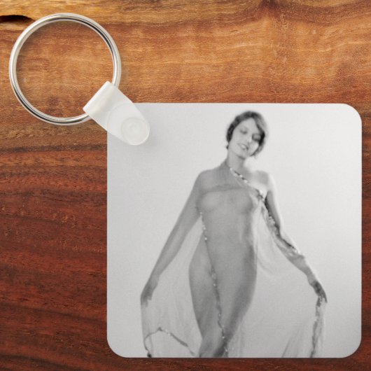 Francesca a Bella Ragazza, mooi italiaans meisje Sleutelhanger (Voorkant)