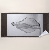 Francesca a Bella Ragazza, mooi italiaans meisje Strandlaken (Voorkant)