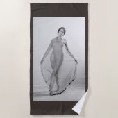 Francesca a Bella Ragazza, mooi italiaans meisje Strandlaken (Voorkant)