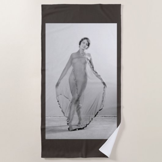 Francesca a Bella Ragazza, mooi italiaans meisje Strandlaken (Voorkant)