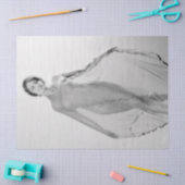 Francesca a Bella Ragazza, mooi italiaans meisje Tissuepapier (Craft)