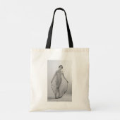 Francesca a Bella Ragazza, mooi italiaans meisje Tote Bag (Achterkant)