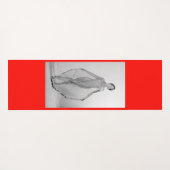 Francesca a Bella Ragazza, mooi italiaans meisje Yogamat (Achterkant (horizontaal))