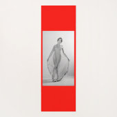 Francesca a Bella Ragazza, mooi italiaans meisje Yogamat (Achterkant)