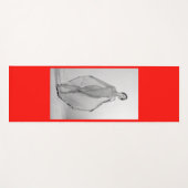 Francesca a Bella Ragazza, mooi italiaans meisje Yogamat (Voorkant (horizontaal))