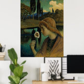 Francesca Dreamscape Symbolistische Poster (Thuiskantoor)