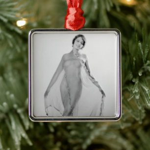 Francesca een mooie meid, Mooie Italiaanse meid Metalen Ornament