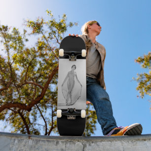 Francesca is een mooi meisje, Mooie Italiaanse mei Persoonlijk Skateboard