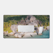Francesca's Strand Bureaublad Onderlegger Bureaumat (Keyboard & Muis)