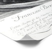 Francesco Bernardi Senesino Poster (Hoek)