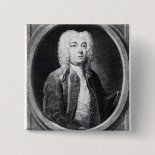 Francesco Bernardi Senesino Vierkante Button 5,1 Cm