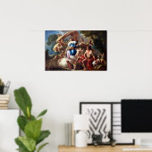 Francesco de Mura Juno (Hera) verbindt zich tot Ar Poster (Thuiskantoor)