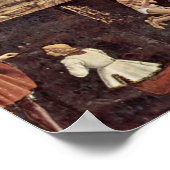 Francesco del Cossa - Triumph van Apollo details Poster (Hoek)