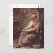 Francesco Hayez- Aristoteles Briefkaart (Voorkant / Achterkant)