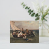 Francesco Hayez - Boot van Grieks Vluchters Briefk Briefkaart (Staand voorkant)