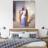 FRANCESCO HAYEZ - DE KUS (il Bacio) - 1859 - Canvas Afdruk (Insitu (Slaapkamer))
