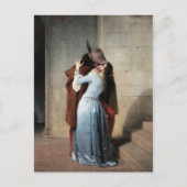 Francesco Hayez Kiss Il Bacio Art tentoonstelling Briefkaart (Voorkant)