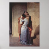 Francesco Hayez Kiss Poster (Voorkant)