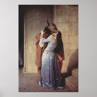 Francesco Hayez Kiss Poster