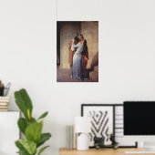Francesco Hayez Kiss Poster (Thuiskantoor)