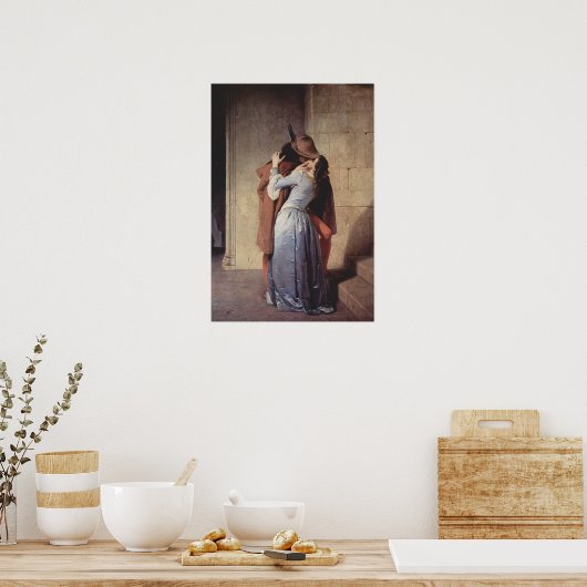 Francesco Hayez Kiss Poster (Keuken)