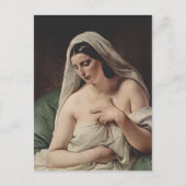 Francesco Hayez- Odalisque Briefkaart (Voorkant)